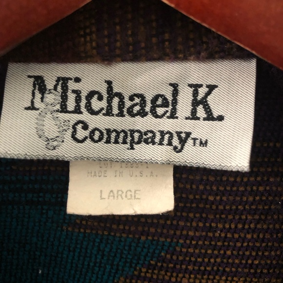Michael K & Company VTG Acrylic Blazer - Picture 3 of 9